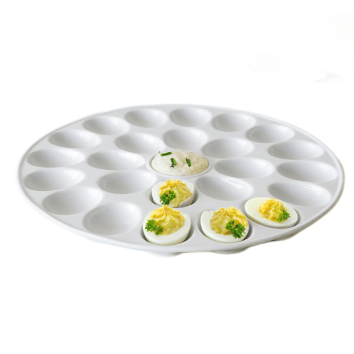 Other Kitchen, Dining & Bar Elegant White Porcelain Deviled Egg